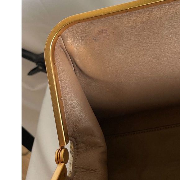 Tory Burch Python Print Chain Shoulder Bag - Picture 7 of 12